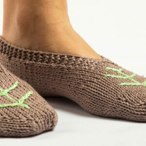 Hand-knitted Slipper