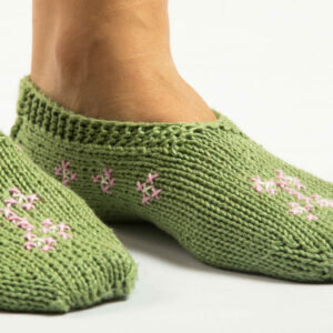 Hand-knitted Slipper